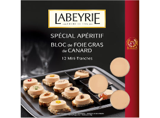 12 Medaillons de bloc de foie gras
