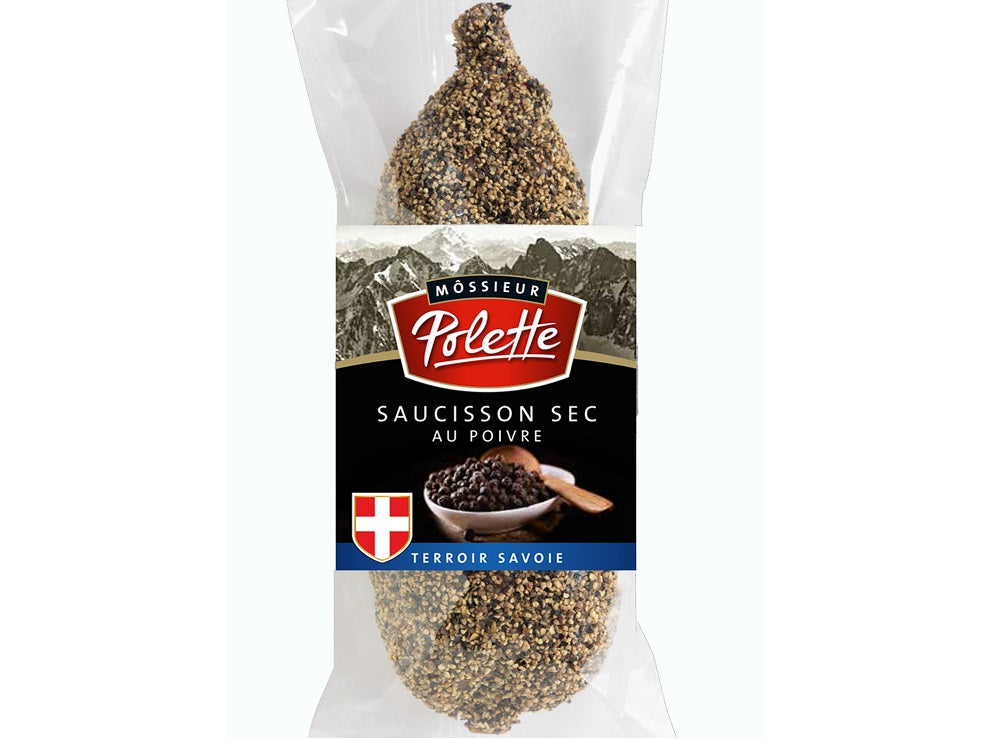 Saucisson Sec De Savoie Au Poivre