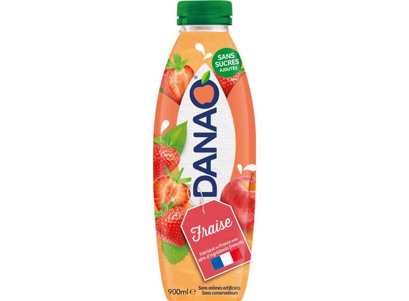 Danao Boisson Lactee Fraise Sans Sucres Ajoutes