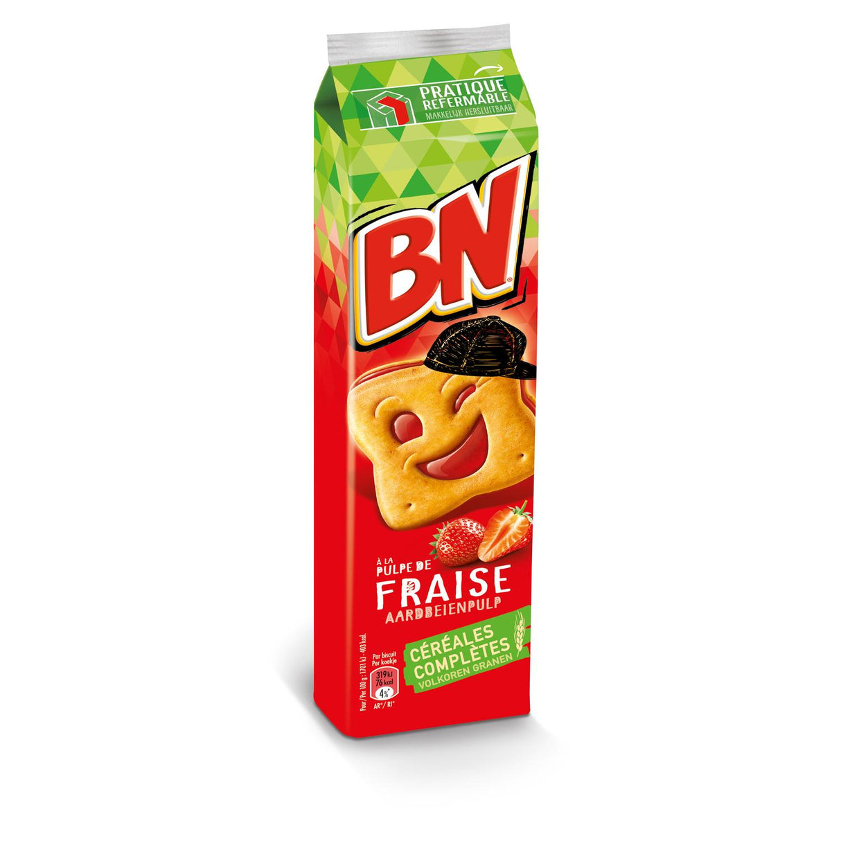 STRAWBERRY FLAVOURED BISCUITS 285G (#116095)