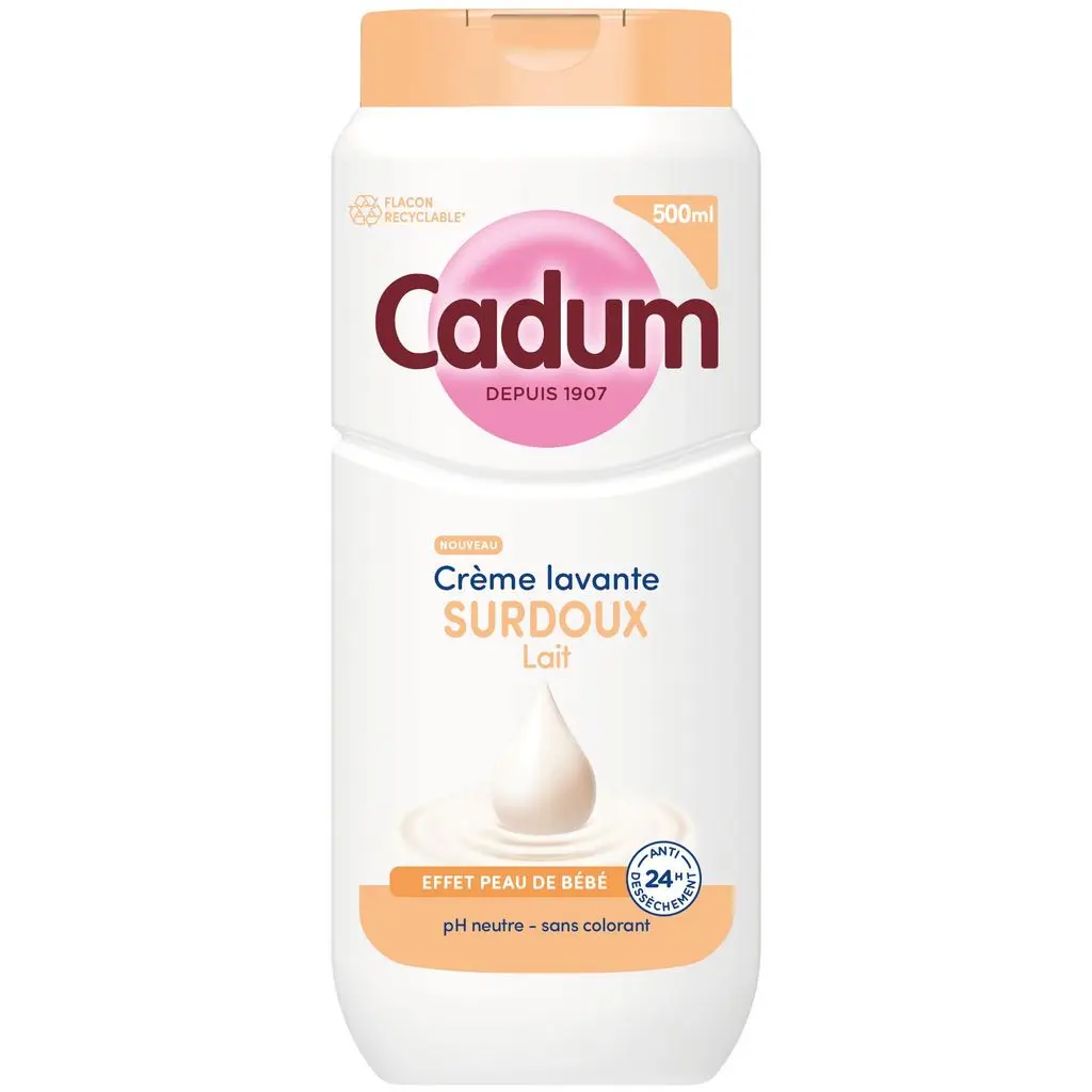 SOAP MILK SHOWER CREAM 500ML CADUM (#118976)