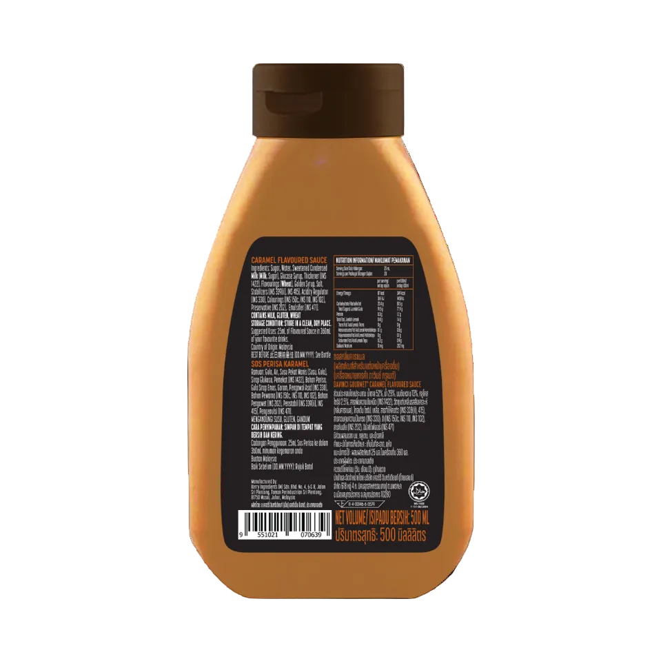 CARAMEL SAUCE 500ML (#128434)