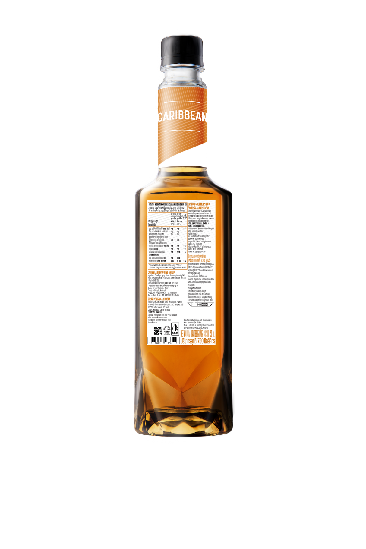 CARIBBEAN (MUR) SYRUP 750ML (#66521)