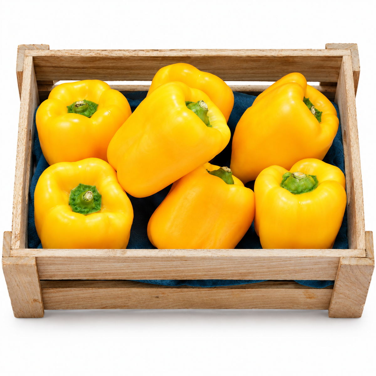 ORGANIC YELLOW CAPSICUM 0.5KG+/- (#121250)