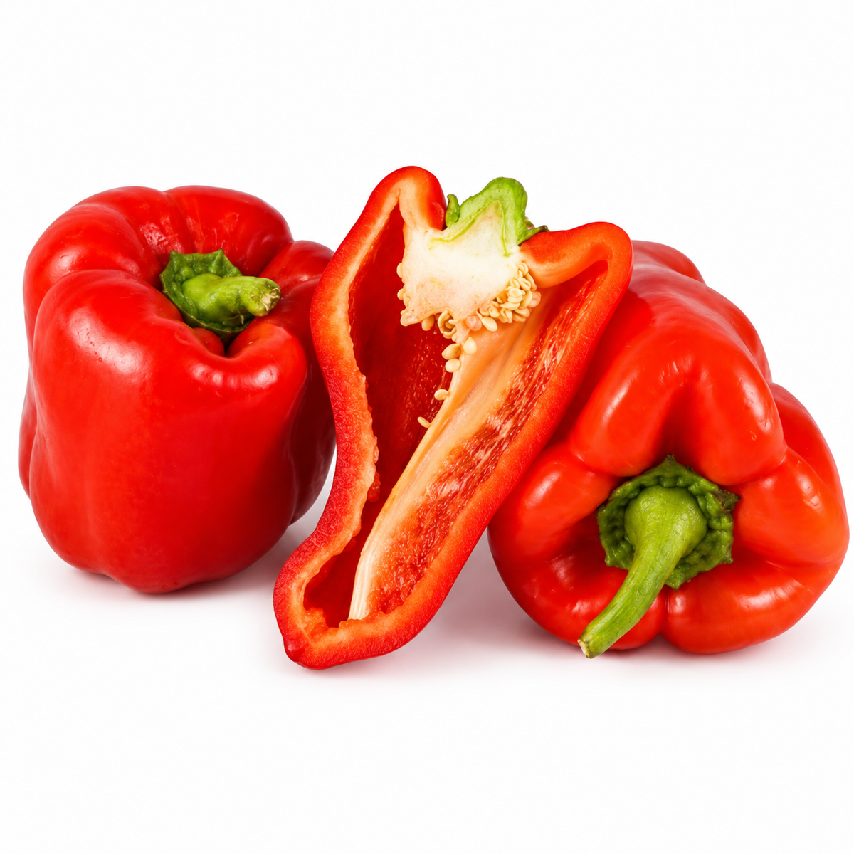 ORGANIC RED CAPSICUM 0.5KG+/- (#121251)