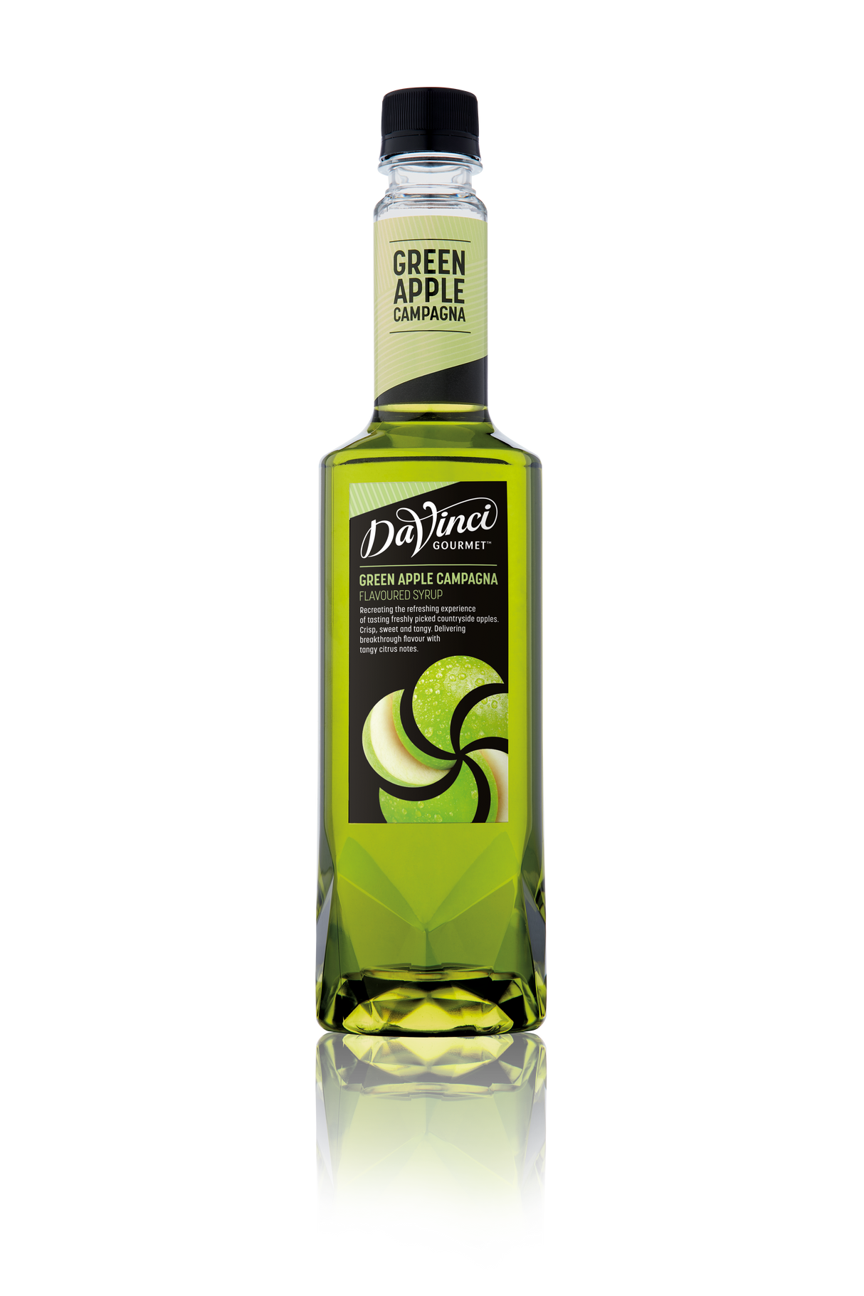 green apple campagna flavoured syrup 750ml (#66736)
