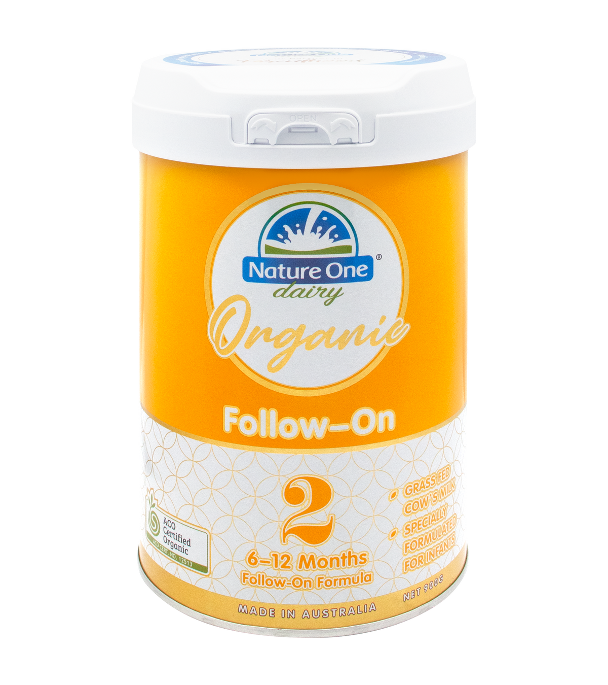 ORGANIC FOLLOW-ON FORMULA STEP 2 900G (6-12 MONTHS) (#128815)