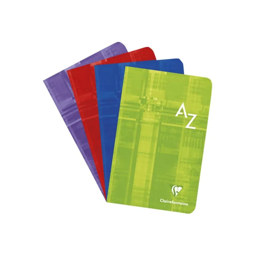 VOCABULARY BOOK 11X17CM 96PG 90G SEYES ASSORTEDX1PC (#126142)