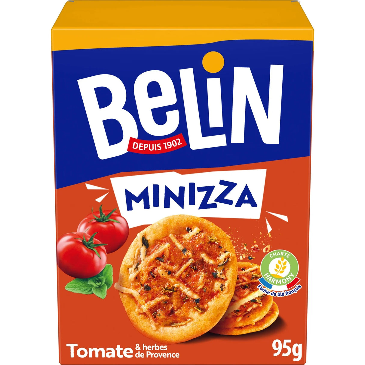 MINIZZA TOMATO CRACKERS 95G (#117197)