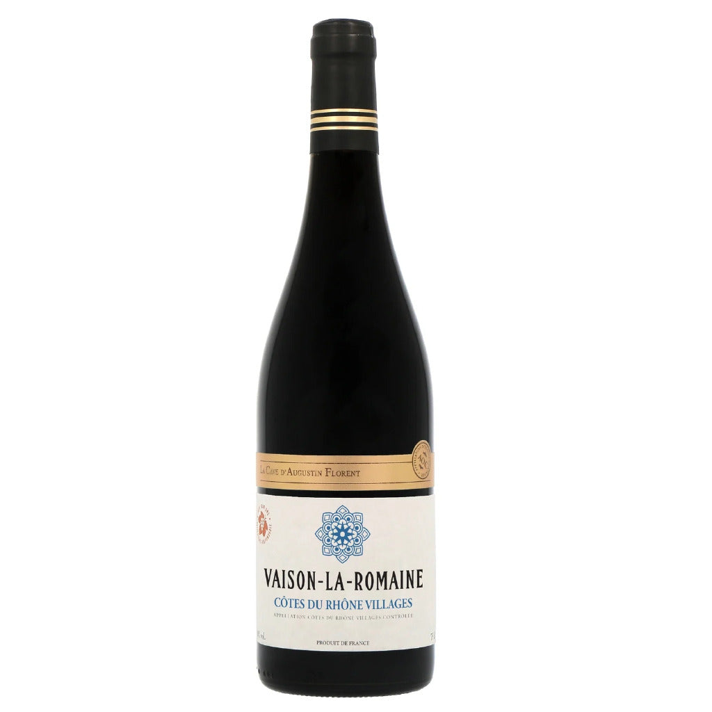 RED WINE AOP COTES DU RHONE VILLAGES VAISON LA ROMAINE 75CL (#128701)