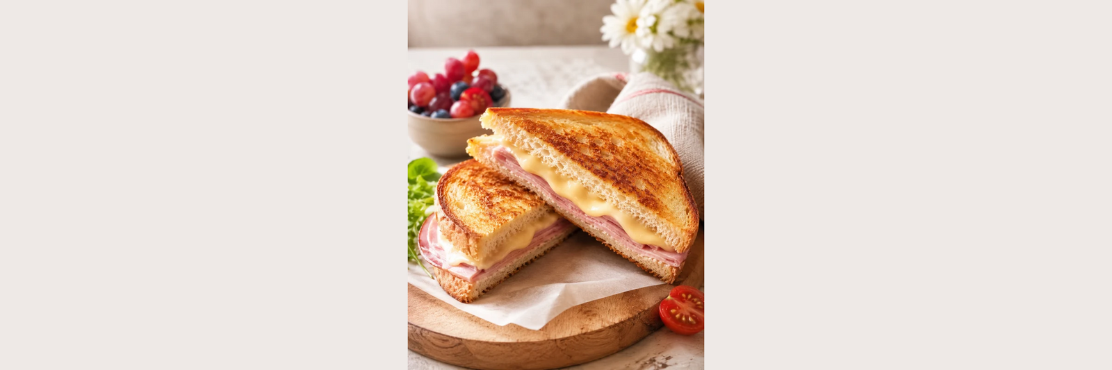 Classic Croque Monsieur Sandwich