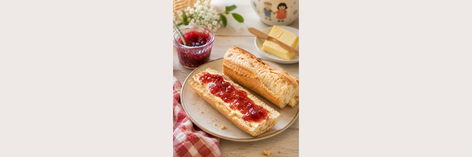 French Baguette Tartine