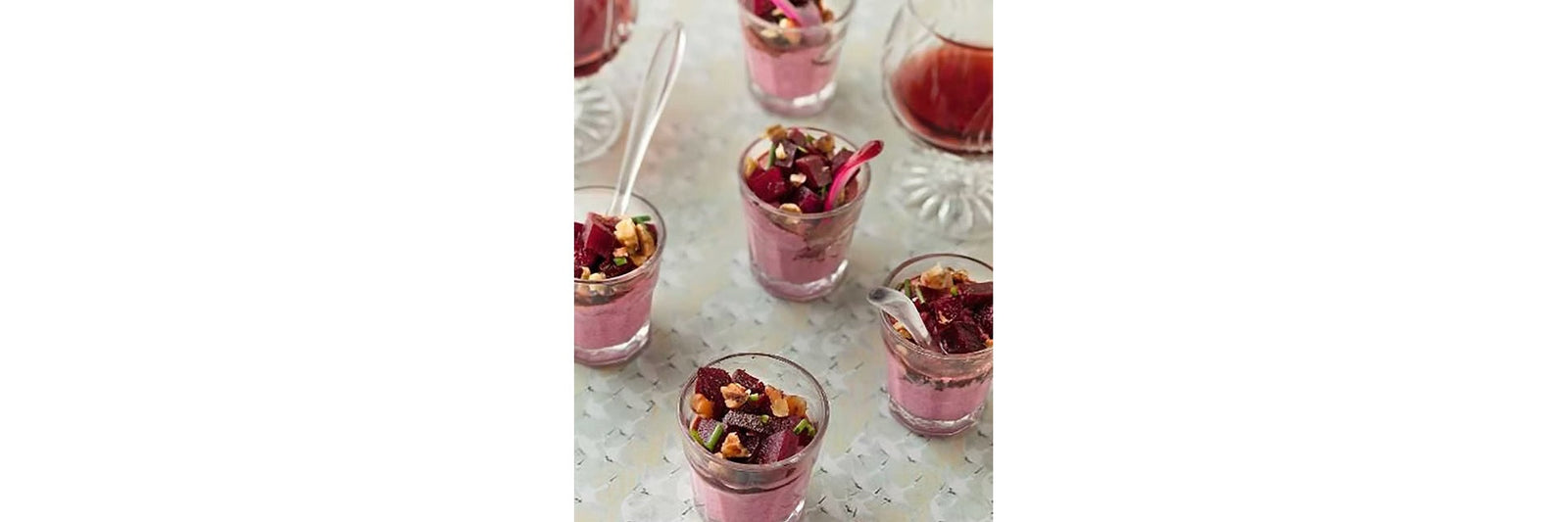 Beetroot verrines