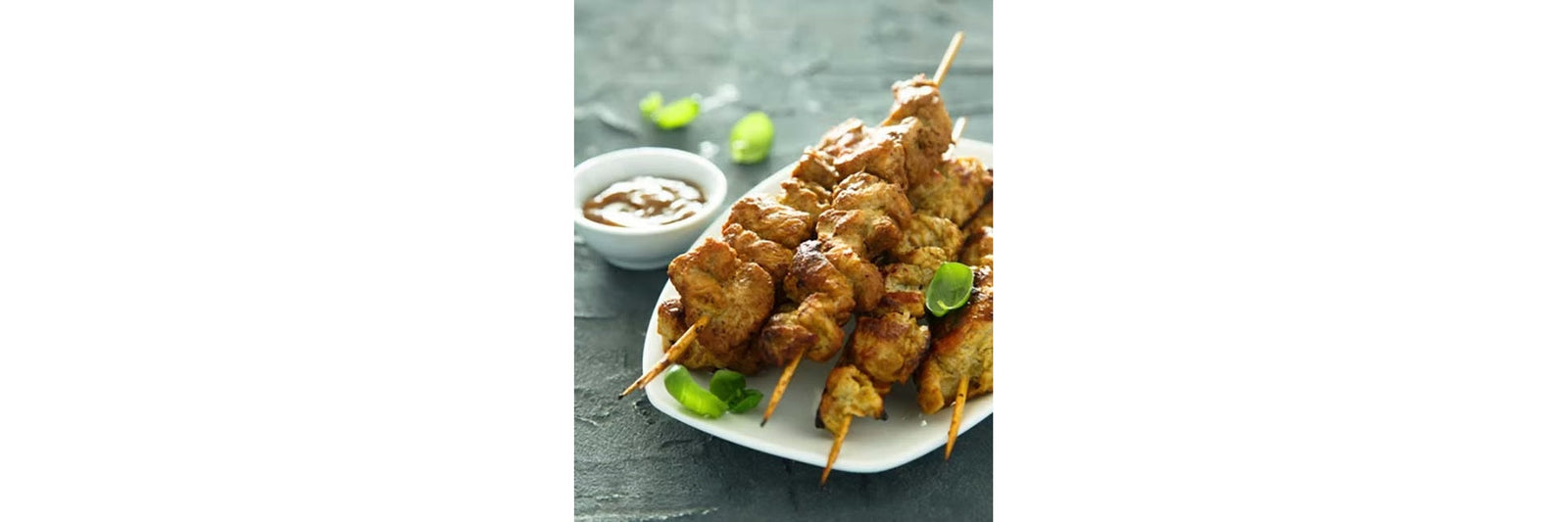 Chicken satay skewers