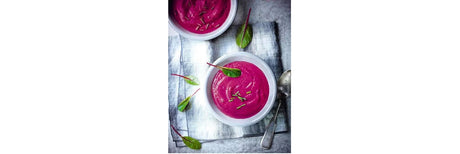 Cold beetroot soup