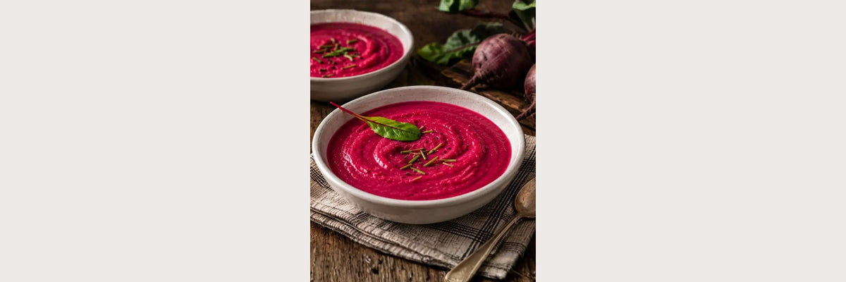 Cold beetroot soup
