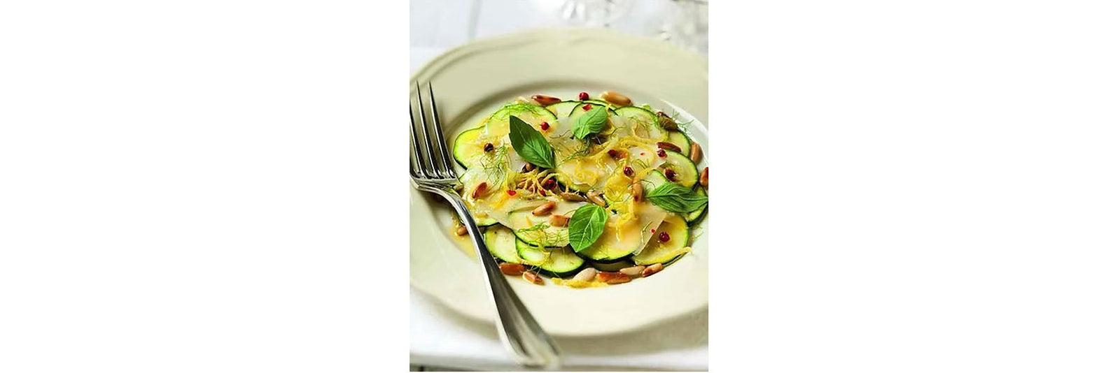Zucchini carpaccio