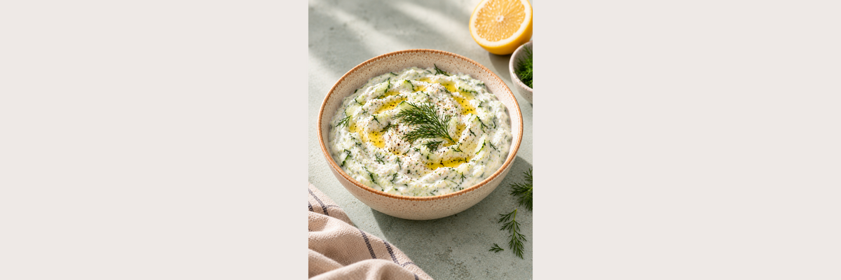 Cucumber & Dill Greek Yoghurt Tzatziki