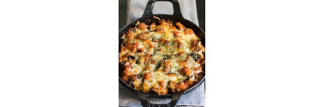 Gratin of eggplant and Mozzarella