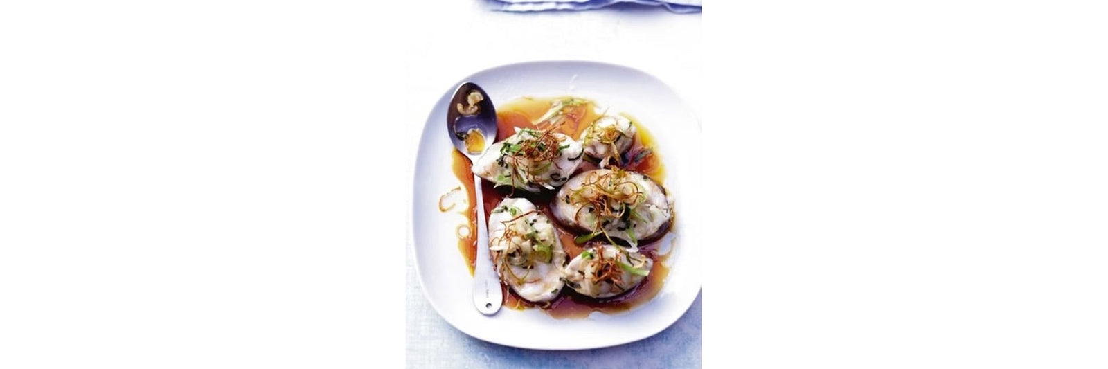 Baked fish in foil japanese-style