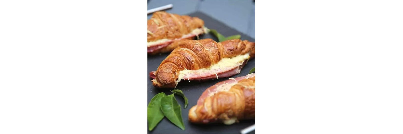 Ham and cheese croissant