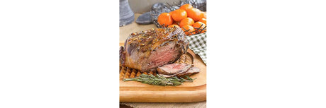 Spring lamb with rosé wine and oranges