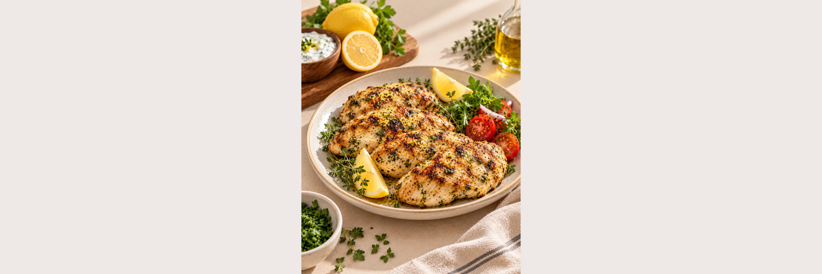 Lemon & Herb Yoghurt Chicken
