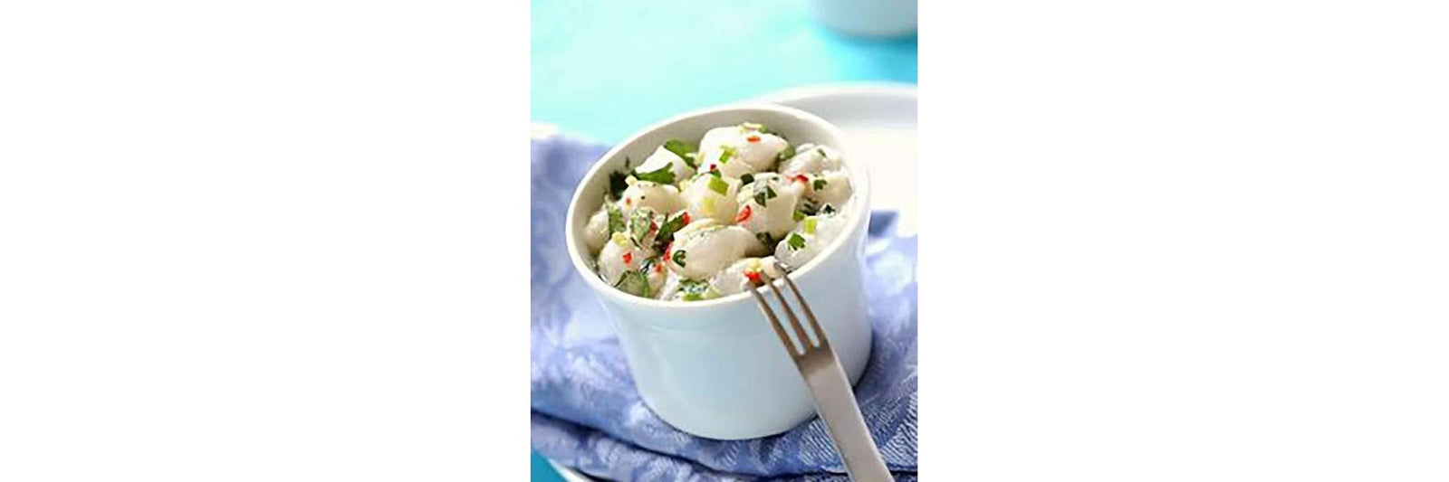 Raw marinated sea bream fillet