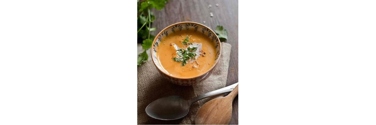 Coconut pumpkin soup