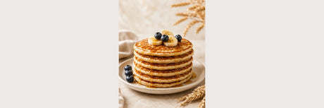 Honey Spelt Pancakes