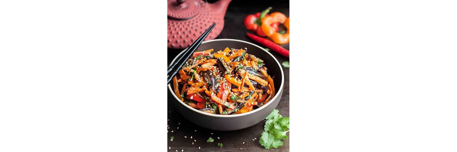 Thaï Eggplant salad