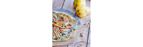 Pear and Roquefort tart