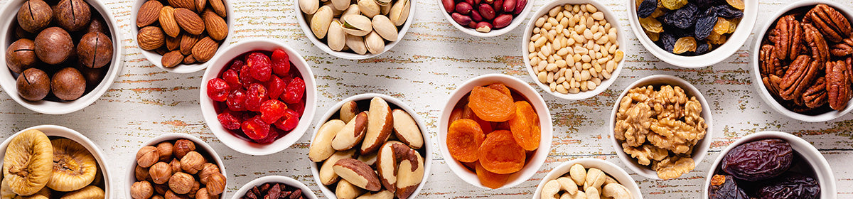 Dry fruits and seeds