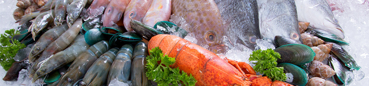 Frozen fish and seafood