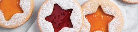 Fruit jam biscuits