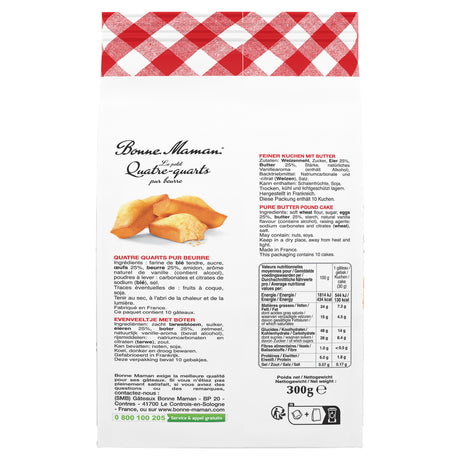 BISCUIT SMALL POUND CAKES X10 300G (#128190)