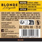 CH'TI BLONDE BEER 6.8% 6X25CL (#127045)