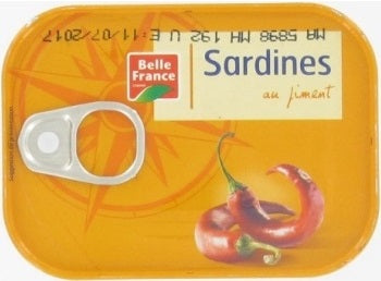 Sardines A Lhuile Vegetale Pimentee