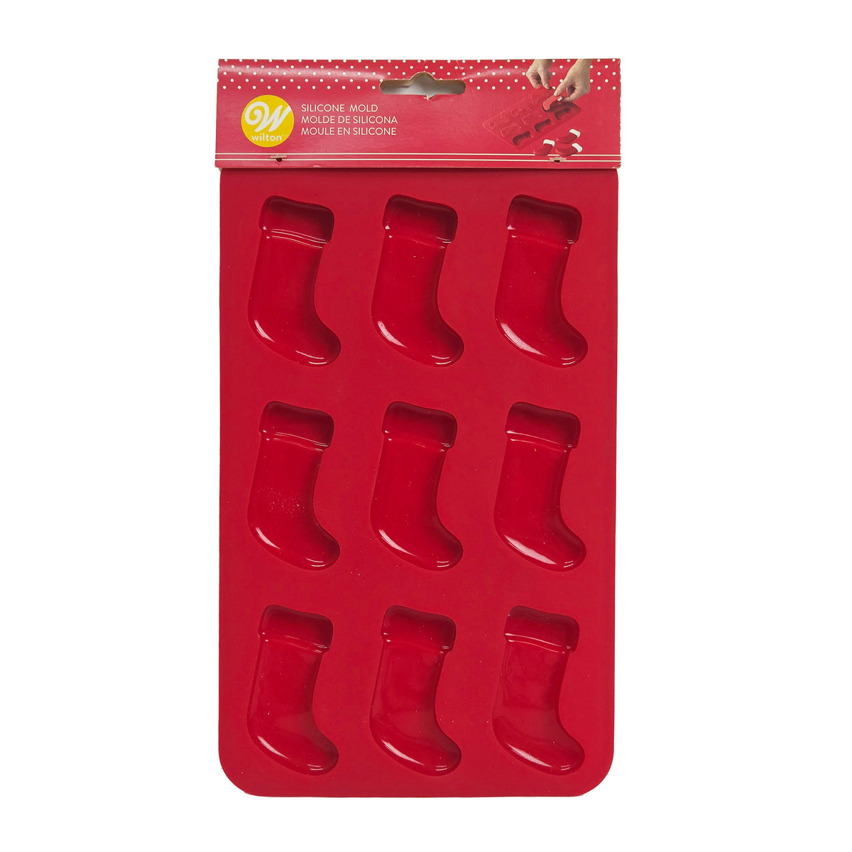POINSETTIA SILICONE MOLD – 8 CAVITIES (#100406)