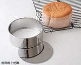 sandwich tin loose base (m) stainless steel (#101038)