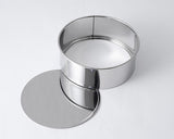 sandwich tin loose base (s) stainless steel (#101039)