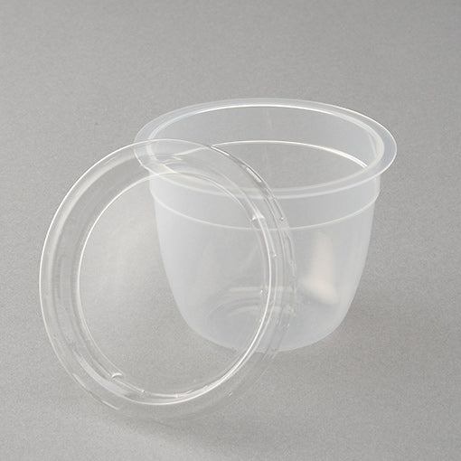 pudding cup with cover 130cc 10pairs (#101122)