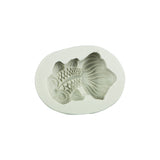gold fish mooncake silicon mould 72g (#102129)