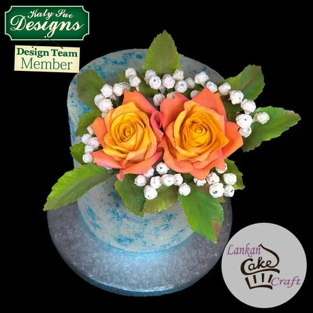 five petal rose cutter set 3pc cut001 (#102863)