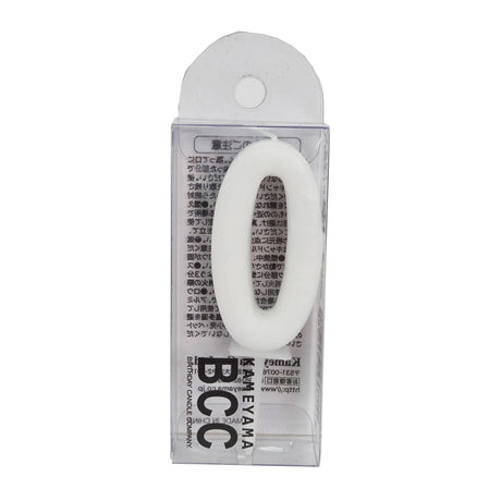 pastel number candle 0/tomiz (#103200)