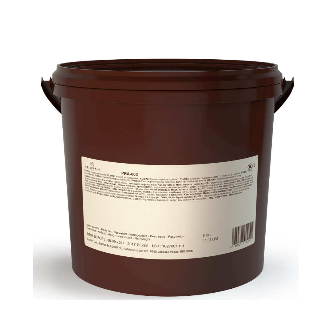 HAZELNUT PASTE PRALINE 5KG (#103985)