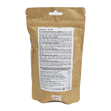 NATURAL BISCUIT ORGANIC PREMIX 280G (#104039)