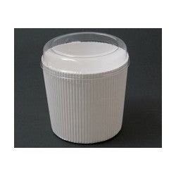 cupcake paper mould with lid(white) (#105635)