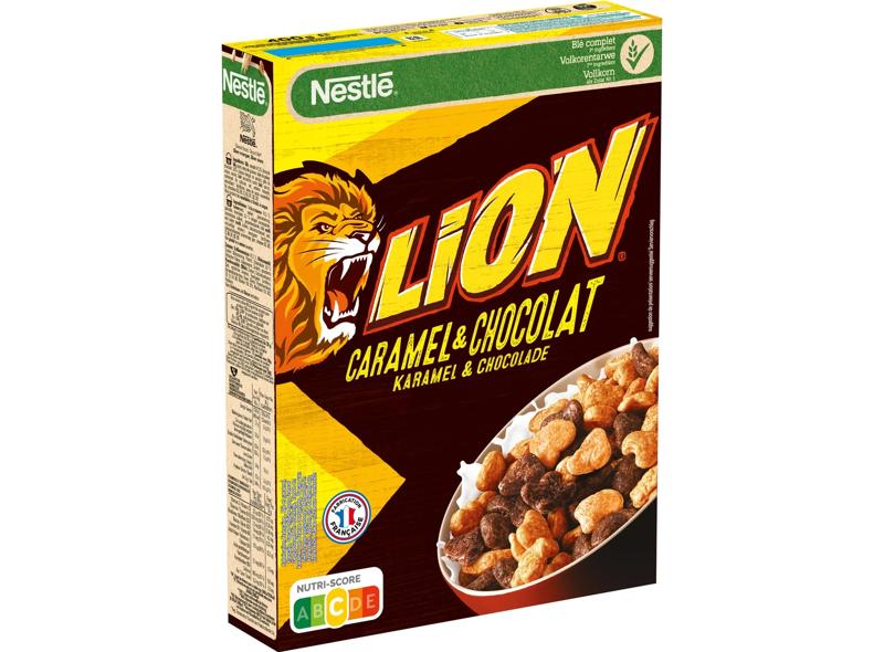 Cereales Lion Caramel Et Chocolat