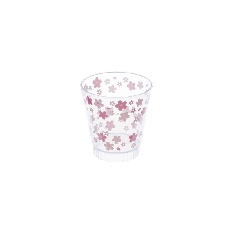 plastic pudding cupsakura 5pc (#106515)